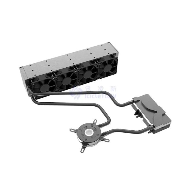 External Double Pump 2U Server Liquid Cooler