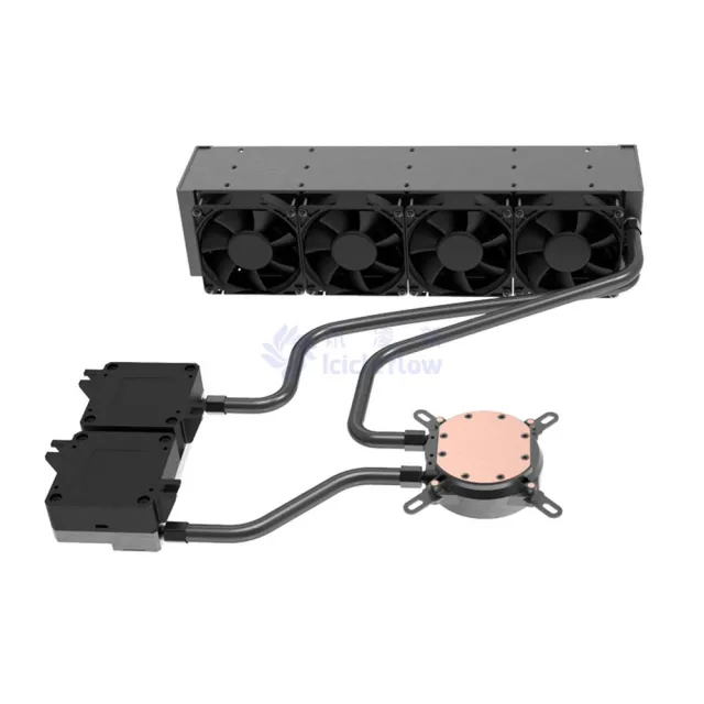 External Double Pump 2U Server Liquid Cooler