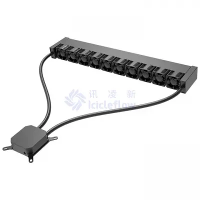 SP-1U-10F Water Cooling System Black for Server with 1 Height Unit