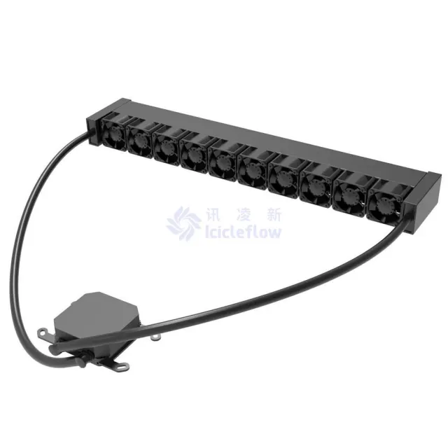 SP-1U-10F Water Cooling System Black for Server with 1 Height Unit