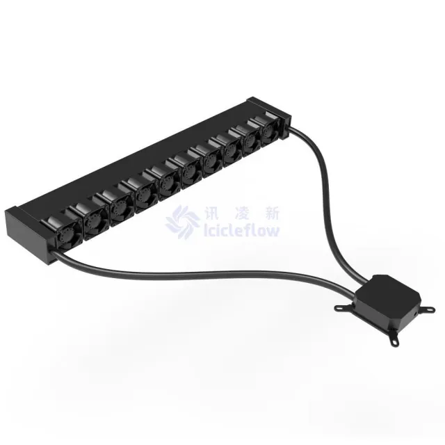 SP-1U-10F Water Cooling System Black for Server with 1 Height Unit