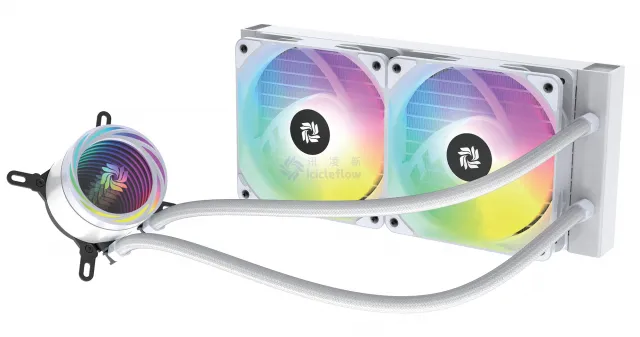 Rotatable Lid Infinite Lens PC 360 Liquid Cooler