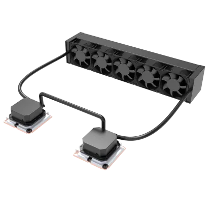Integrated Server Liquid Cooling