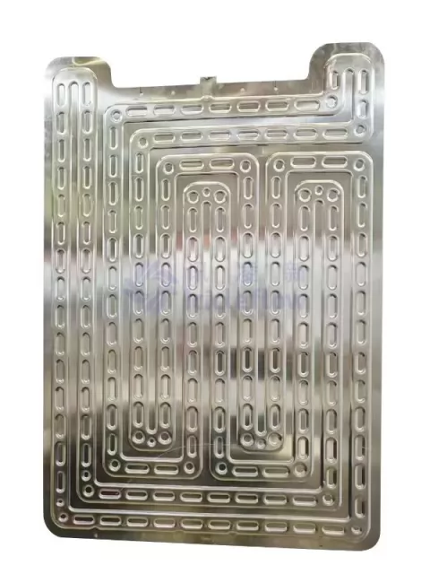 Sheet Metal Stamping Pressed Aluminum Vacuum Brazed Liquid Cold Plate