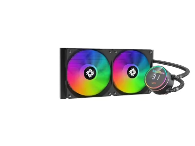 Rotatable Lid Temperature Display 240 Liquid Cooler