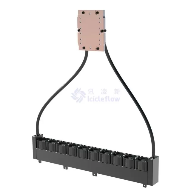 AMD-DP-1U-10F-2C AMD Double Pump 1U Dual CPU Server Liquid Cooler