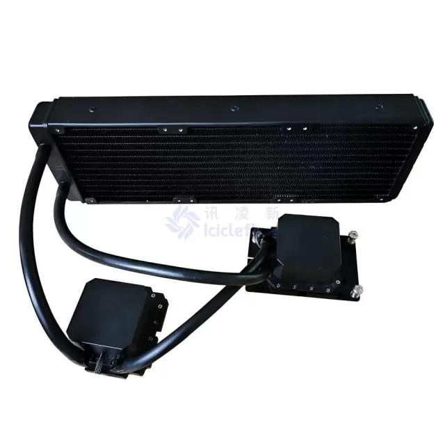 Single Pump 3U Dual CPU Server Liquid Cooler