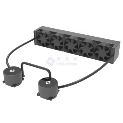 SP-2U-5F-2C Single Pump 2U Dual CPU Server Liquid Cooler