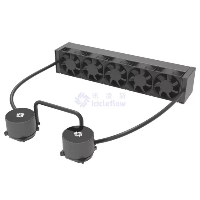 SP-2U-5F-2C Single Pump 2U Dual CPU Server Liquid Cooler