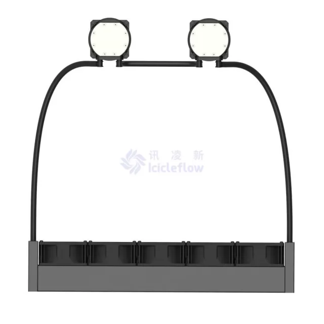 SP-2U-5F-2C Single Pump 2U Dual CPU Server Liquid Cooler