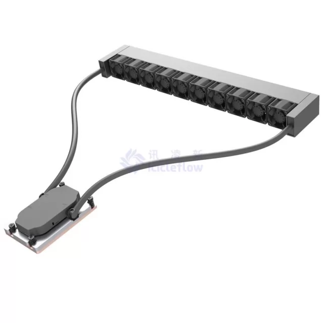 Intel-DP-1U-10F-2C Intel Double Pump 1U Dual CPU Server Liquid Cooler