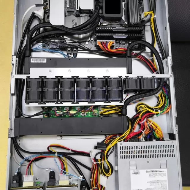 SP-1U-10F Single Pump 1U Server Liquid Cooler