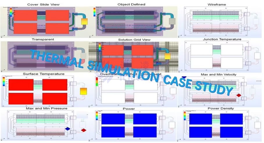 Sheet Metal Stamping Pressed Aluminum Vacuum Brazed Liquid Cold Plate