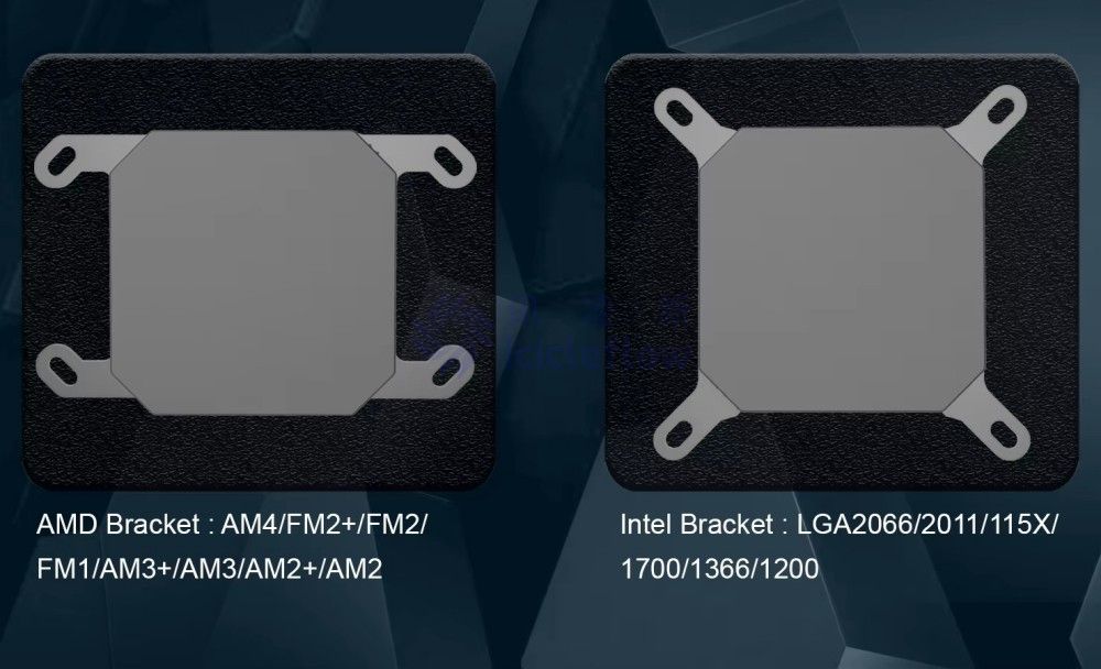 SP-1U-10F Single Pump 1U Server Liquid Cooler